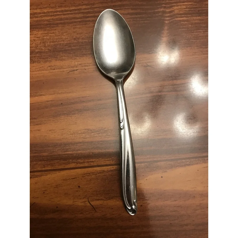 simeon l george h rogers company oneida Tablespoon swirl handle
